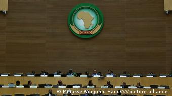 Session de travail à l'Union Africaine.
