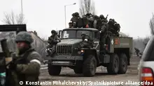 Krim Region | Russische Soldaten in Armyansk