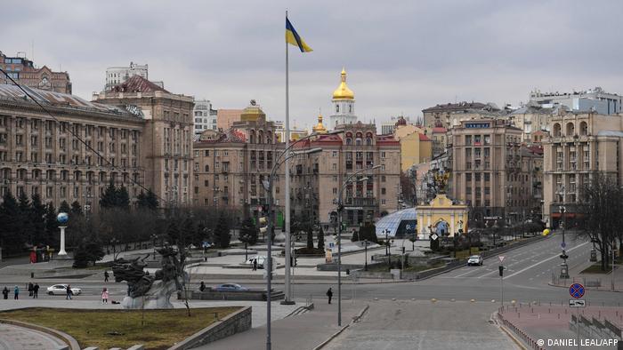 Ukraine-Krieg | Kiew morgens 25.02.22
