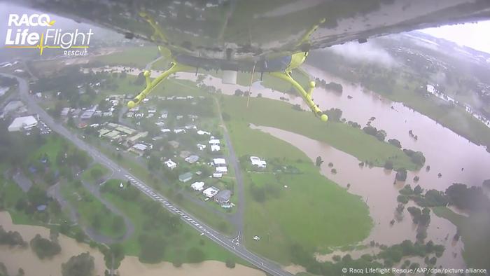 Devastating floods in southeast Queensland