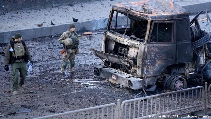 Rusia ha estadp bombardeando la capital Kiev (26.02.2022)