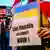 Polen Krakau | Protest gegen Russlands Invasion der Ukraine