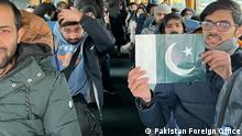 Pakistani students being evacuated from Ukraine after the Russian invasion
