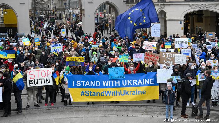 Ukraine-Konflikt - Demonstration in München