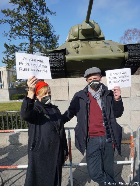 Deutschland Friedensdemo in Berlin