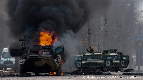 Наслідки бою в Харкові, фото 27 лютого 2022 року