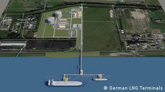 Një nga terminalet për importimin e gazit të lëngshëm nga SHBA planifikohet të ndërtohet në Brunsbüttel, në kanalin që lidh Detin e Veriut me Detin Baltik në Gjermani
