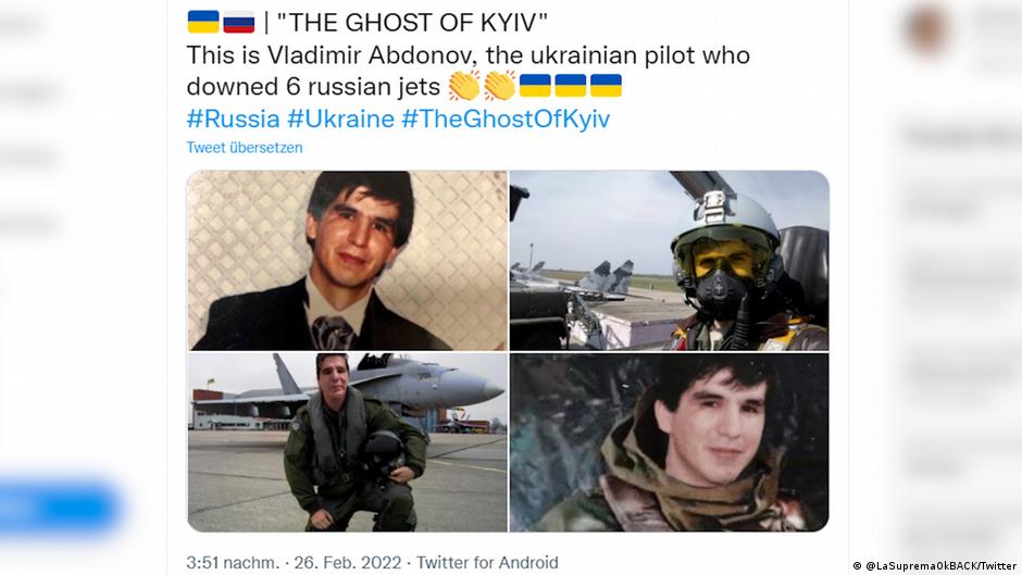 Faktencheck Ukraine Krieg Social Media l Anonymisierter Tweet