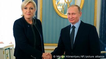 Russland l Französische Präsidentschaftskandidatin Marine Le Pen im Kreml 2017