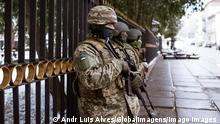 Украинские солдаты во Львове