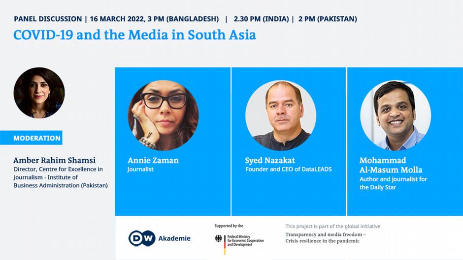 COVID-19 and the Media in South Asia | DW AKADEMIE | DW - Vimarsana News