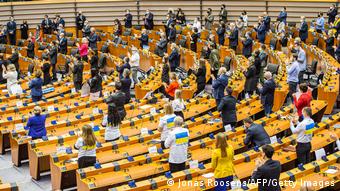 EU-Parlament | Brüssel | Selenskyj in der Live-Schalte
