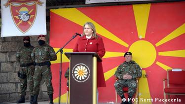 Северна Македонија министерка за одбрана Славјанка Петровска Северна Македонија министерка за одбрана Славјанка Петровска