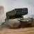 Rus ordusuna ait çok namlulu TOS-1A tipi roketatarlar