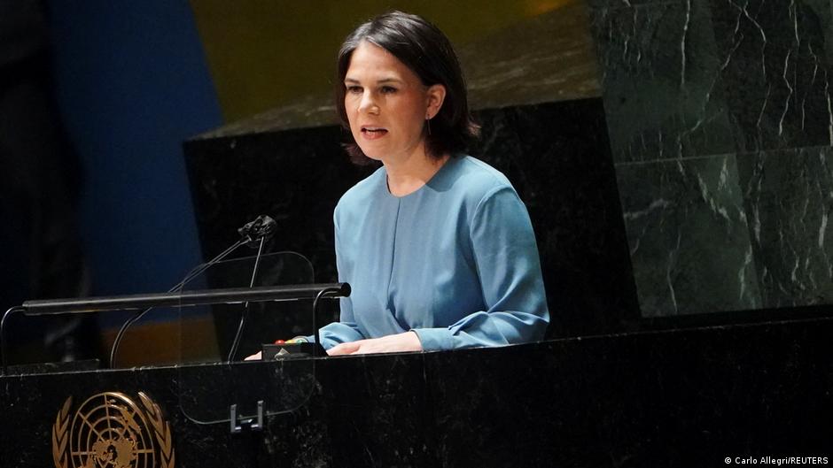 Baerbock: Es geht um Leben und Tod der ukrainischen Bevölkerung