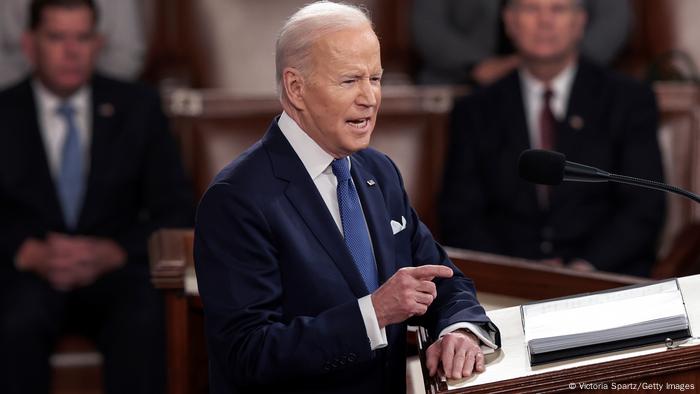 USA Präsident Joe Biden Rede zur Lage der Nation 