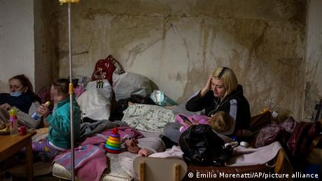 Ukraine-Krieg Kiew | Kinderkrankenhaus Okhmadet