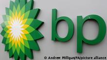 Russian invasion of Ukraine. Undated file photo of the logo of BP. BP will sell its 14 billion dollar (£10.4 billion) stake in oil producer Rosneft, which it co-owns with the Kremlin, after facing pressure from the Government. Issue date: Sunday February 27, 2022. The oil firm's chief executive Bernard Looney is also resigning from the Rosneft board with immediate effect, it said in a statement. The move happened after Russian President Vladimir Putin attacked Ukraine last week in what BP's chairman called an act of aggression with tragic consequences. See PA story POLITICS Ukriane BP. Photo credit should read: Andrew Milligan/PA Wire URN:65575544