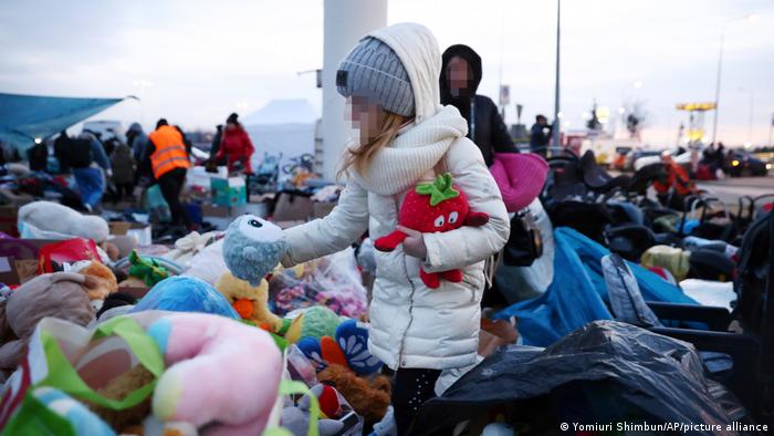 Ukraine-Krieg | Polen Przemysl Flüchtlinge