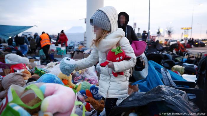 Ukrainian refugees in Poland