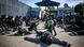 Un grupo de inmigrantes descansa en un centro de acogida tras haber cruzado la valla en Melilla, el 2 de marzo de 2022. Un grupo de inmigrantes descansa en un centro de acogida tras haber cruzado la valla en Melilla, el 2 de marzo de 2022.