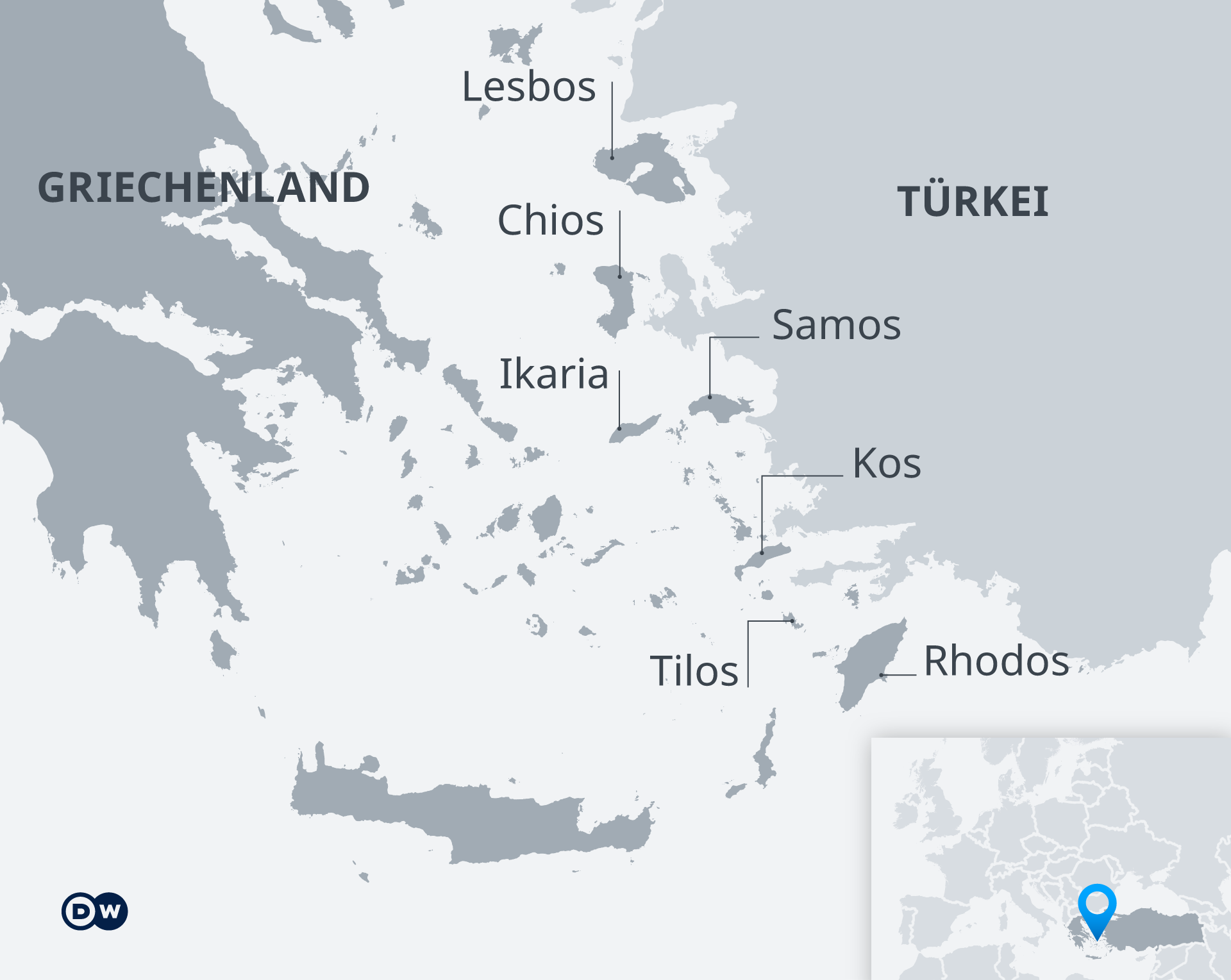 Türkisch-griechischer Inselstreit – DW – 03.08.2022