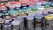 Cans of spray paint Cans of spray paint