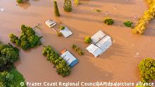 Potret Banjir Parah di Australia