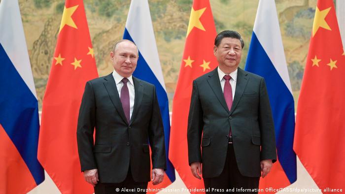 China Russland Wladimir Putin und Xi Jinping