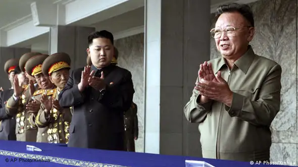 Flash-Galerie Nordkorea Militärparade Kim Jong Il Kim Jong Un