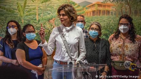 Nicaragua Oppositionsführerin Cristiana Chamorro