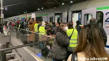Flüchtlinge aus Ukraine
Ankunft in Berlin Hauptbahnhof
Aufgenommen in Berlin am 3.03.22
