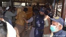 04.03.2022, Rescue workers are busy in shifting injured.
