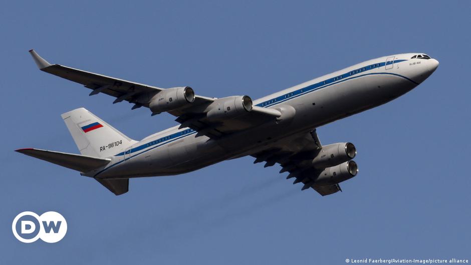 Russian plane lands in Washington to transport diplomats |  world |  Dr..