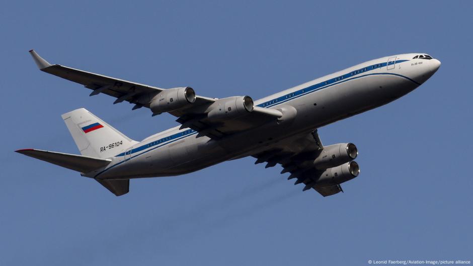 Russian plane lands in Washington to transport diplomats |  world |  Dr..