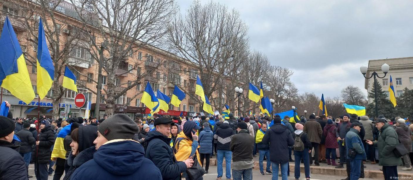 Что говорят жители Херсонской области, занятой войсками РФ – DW – 09.03.2022