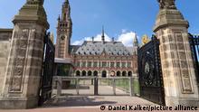 Niederlande: Der Friedenspalast in Den Haag. Sitz des Internationalen Gerichtshofs der UN. Foto vom 20. Mai 2017.