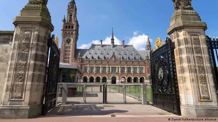 Der Friedenspalast in Den Haag ist Sitz des Internationalen Gerichtshofs (IGH) 
