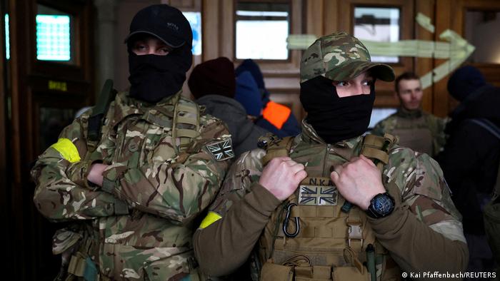 Чуждестранни доброволци в Лвов, Украйна