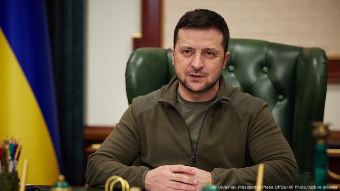 Ukrainian President Volodymyr Zelenskyy