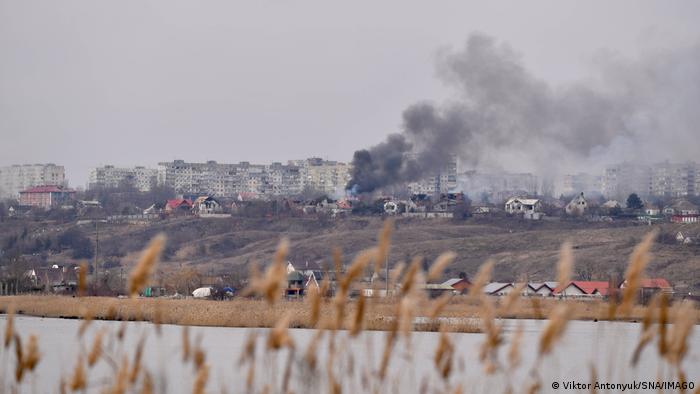 Ukraine-Krieg | Rauch über Region Mariupol