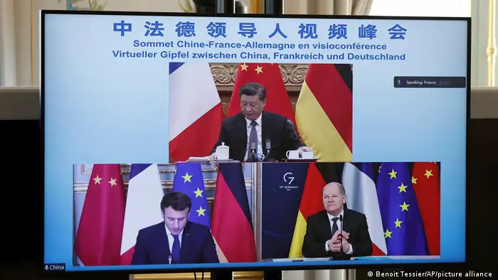 China Frankreich Deutschland Ukraine Krieg 