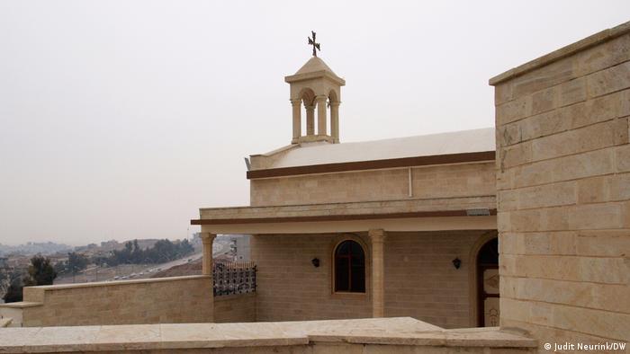 Financed with US aid, the Church of St George has been rebuilt