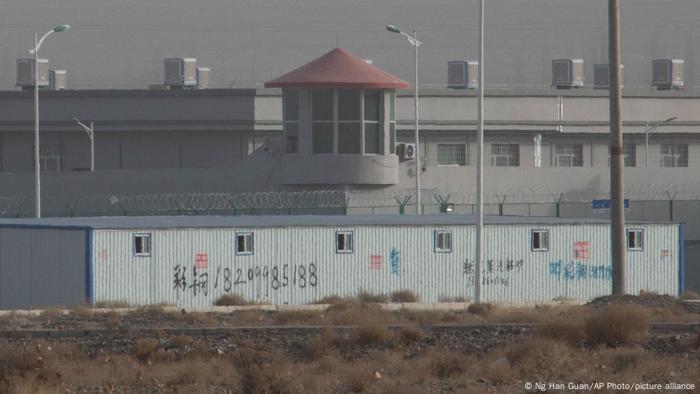 A prison at the Kunshan Industrial Park in Artux, Xinjiang, China