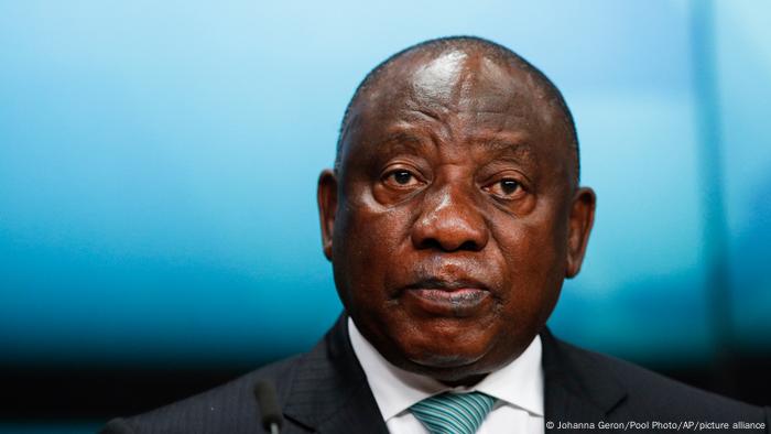 Belgien Südafrikas Präsident Cyril Ramaphosa