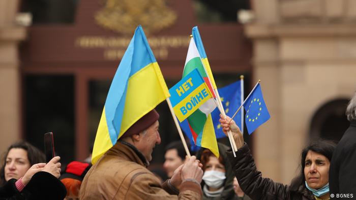 Bulgaien, Sofia | Protest gegen den Krieg in der Ukraine