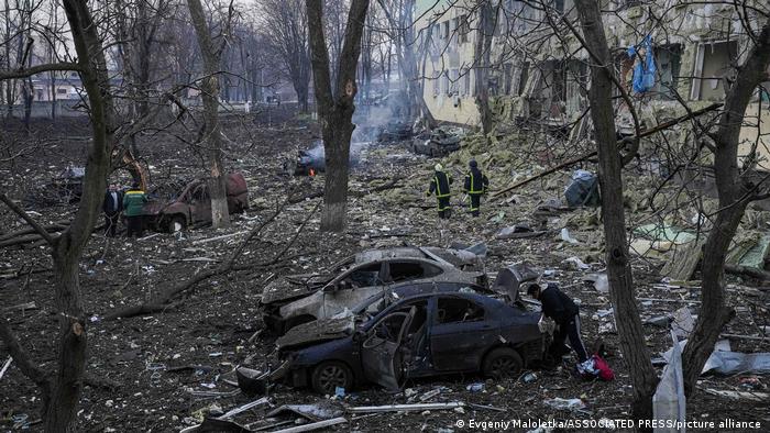 Фотохроника войны в Украине - 10 марта | Украина и украинцы: взгляд из  Европы | DW | 10.03.2022
