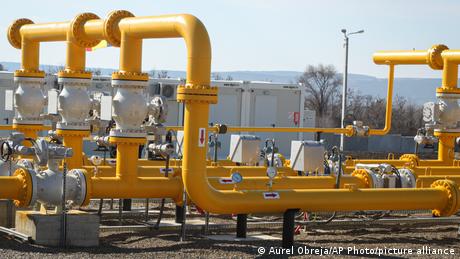 Natural gas pipelines in Moldova
