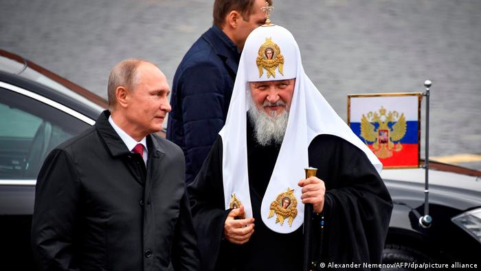 Russland Moskau | Kyrill I. - Patriarch der Russisch-Orthodoxen Kirche und Wladimir Putin 