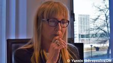 Eleni Toloupaki ehemalige griechische Staatsanwältin, die Bestechungsgelder des Schweizer Pharmaherstellers Novartis untersucht hat